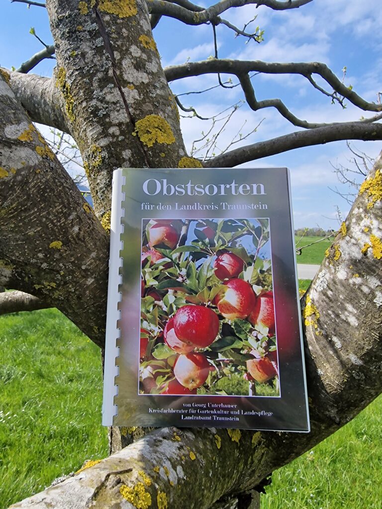 Buchempfehlung fuer Obstsorten vom Gartenbauverein Marquartstein